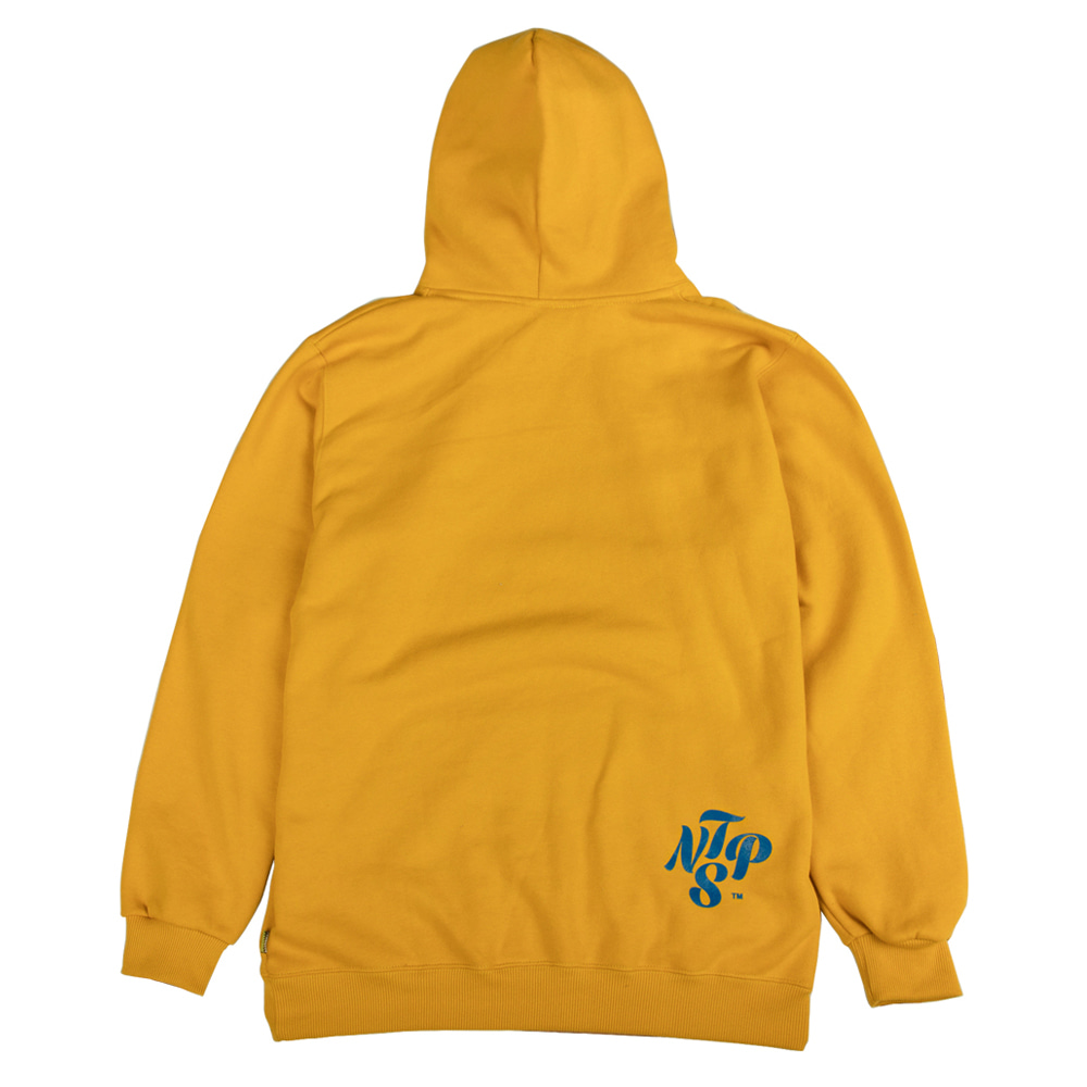 NTPS OG Logo Hoodie - Mustard/Royal blue